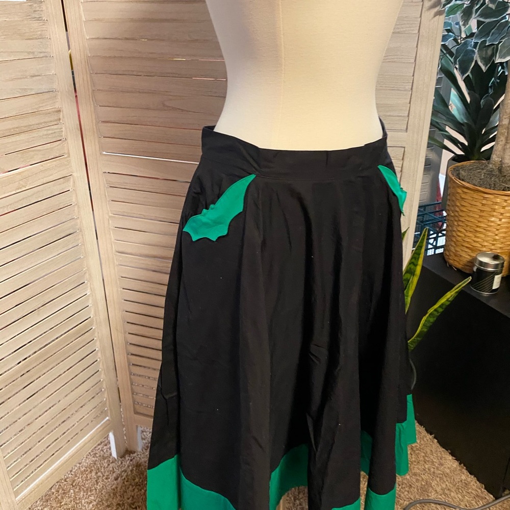 Hell Bunny Halloween Bat skirt, size small